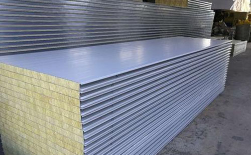 岩棉循化彩钢夹芯板的独特性能 岩棉循化彩钢夹芯板的独特性能